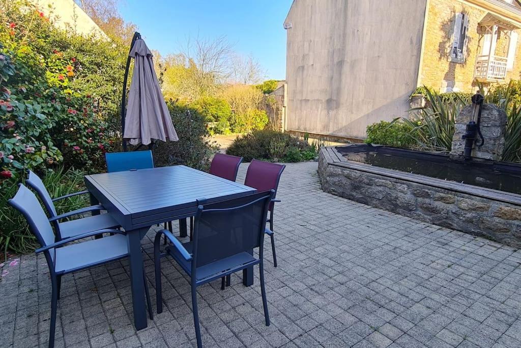 Grande Maison Dans Le Bourg De Nevez + Jardin Екстер'єр фото